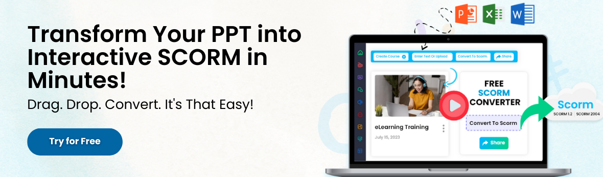 Transforming PowerPoint Slides into Interactive eLearning